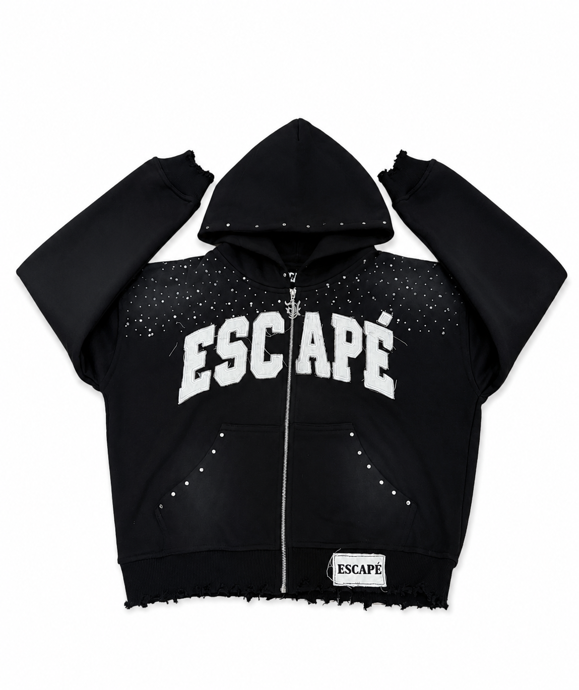 ESCAPE "STARLIGHT” HEAVYWEIGHT ZIP-UP HOODIE