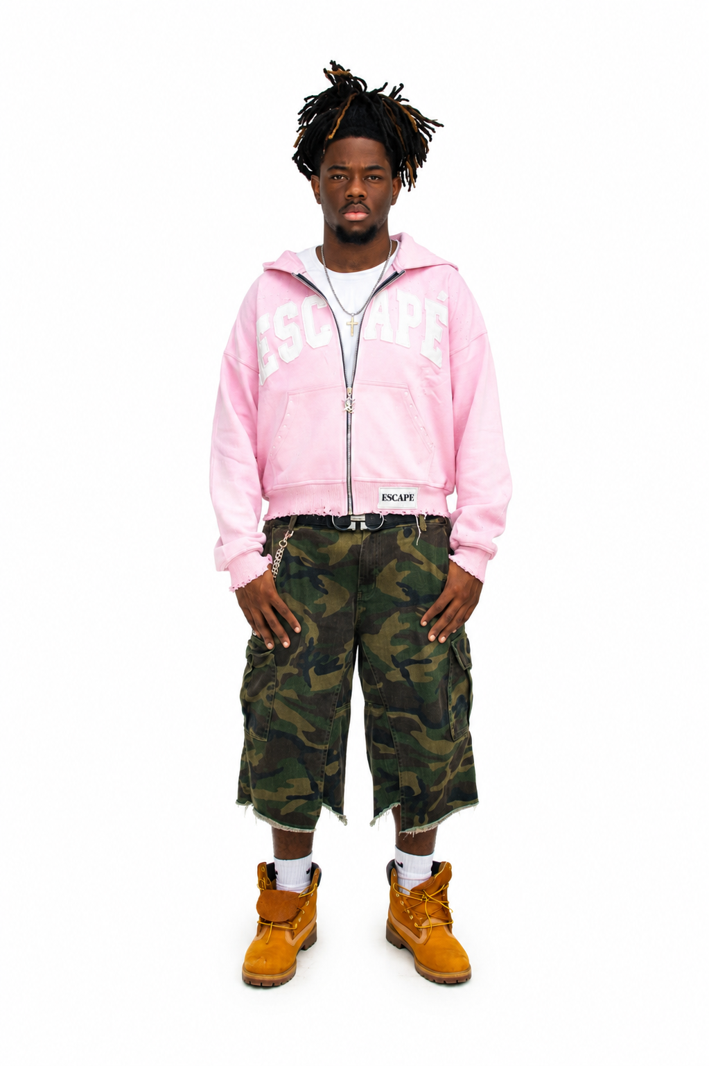 ESCAPE "STARLIGHT” HEAVYWEIGHT ZIP-UP HOODIE